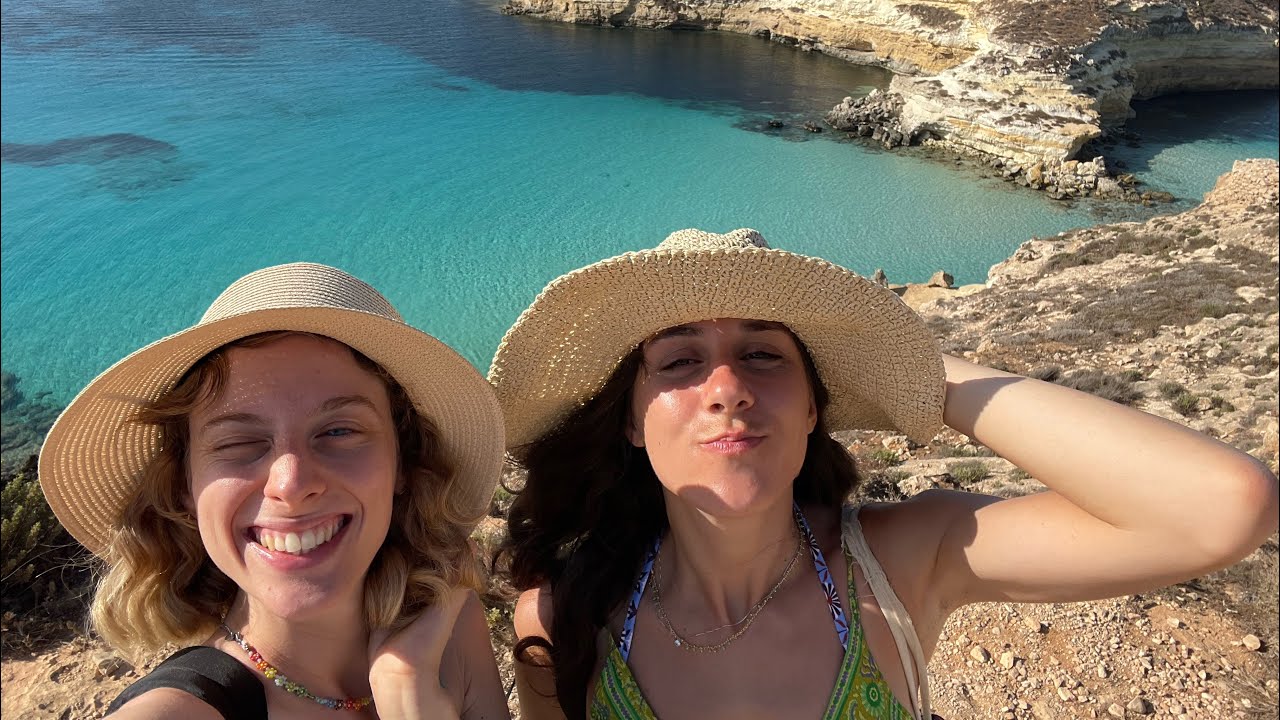 Spiaggia dei conigli a LAMPEDUSA VLOG Parte 3