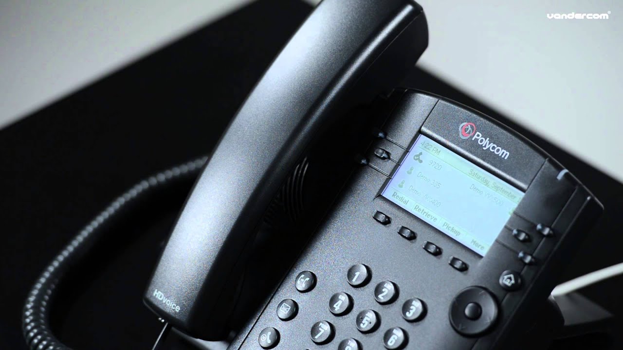 Polycom VVX300/310 Introduction