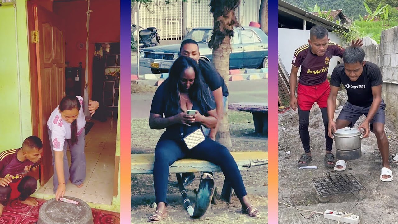 Top viral trending comedy prank video collection 24💘🌀#funnyvideo