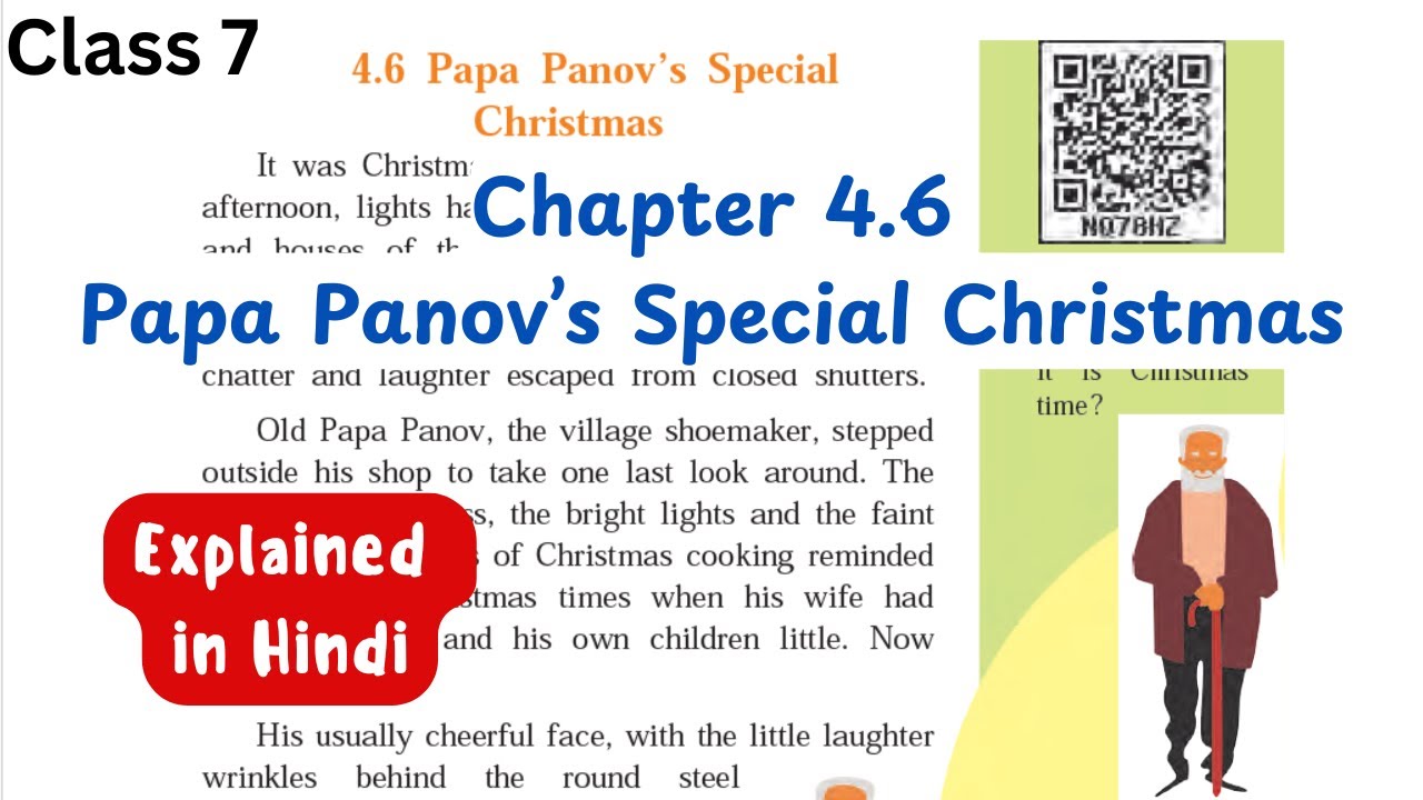 Papa Panov's Special Christmas | Chapter 4.6 | English class 7 | Chapter Explanation | state board
