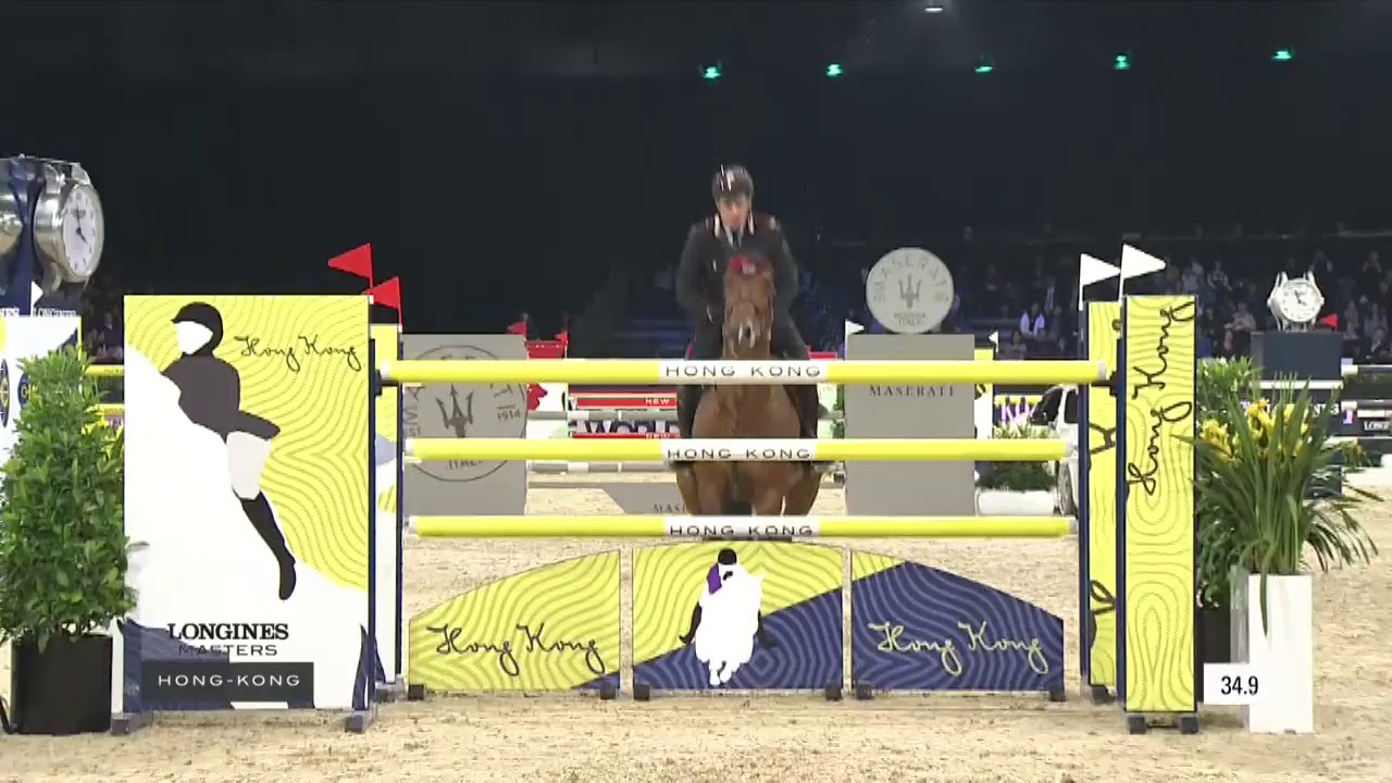 Emanuele Gaudiano & Jamar d'Ysenbeeck Z  - Longines Masters HK 2018 | jumping competition 1.60m
