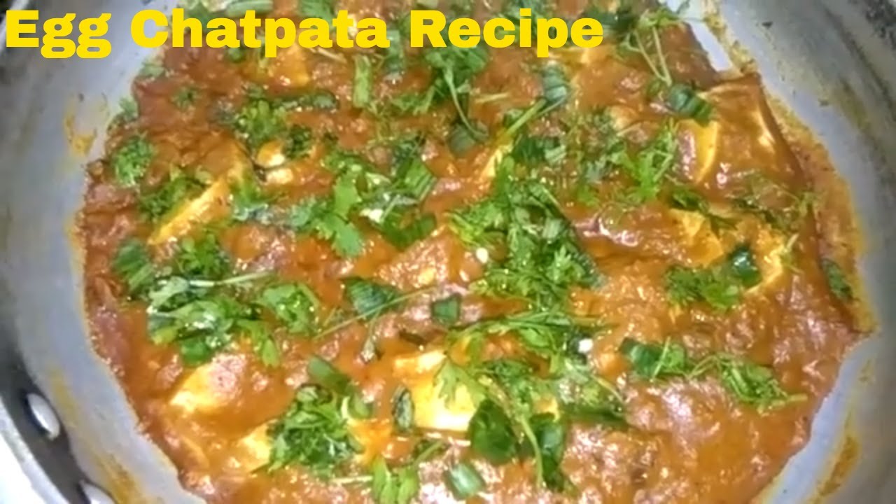 Anda Chatpata Recipe | अंडा चटपटा | Egg Chatpata Recipe | Egg Masala Vada Fry | Chatpata Eggs Masala