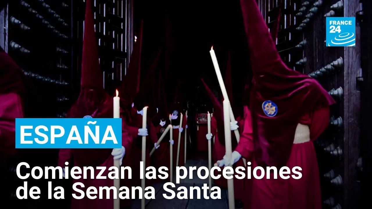 Espa&ntilde;a: comienzan las procesiones de la Semana Santa &bull; FRANCE 24 Espa&ntilde;ol