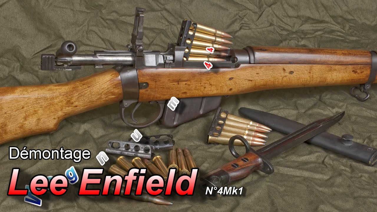 Démontage LEE ENFIELD N°4Mk1