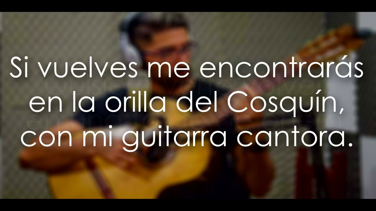 Zamba del Cantor Enamorado (Hernán Figueroa Reyes) | Karaoke - Pista (Letra)