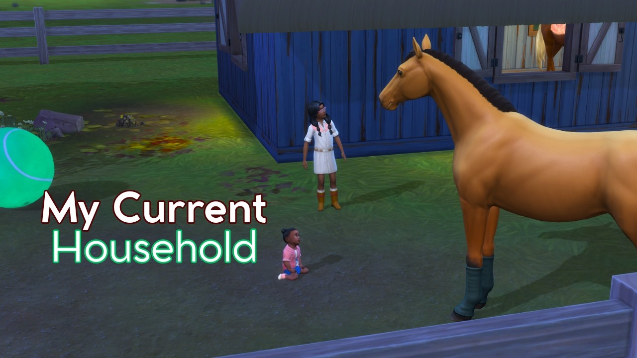 My Current Household - 3🐴🌿