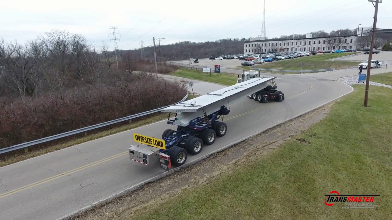 TransMaster Trailers 3/4 Axle Steerable Dolly   Concrete & Steel Transport