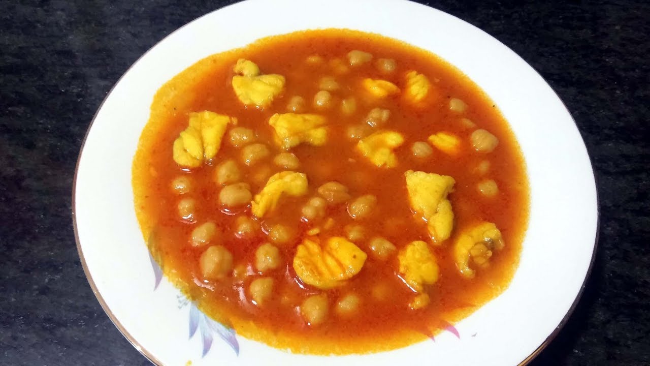 Cómo hacer rape con garbanzos, al estilo de Mariaje
