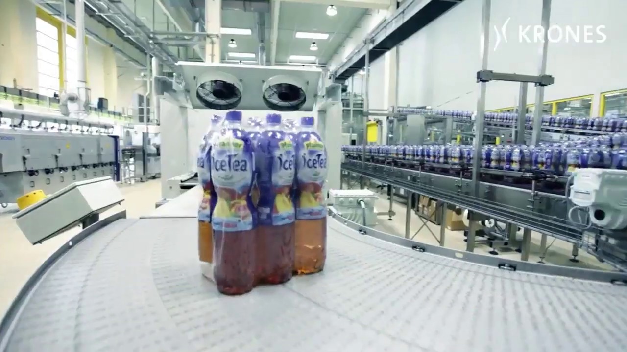 Eistee-Abfüllung bei Pfanner - Credits: Krones