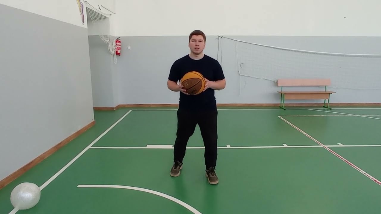 Ведення м'яча на місці з різних вихідних положень. Баскетбол. #дистанційненавчання #баскетбол