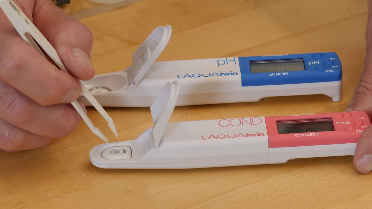 Measuring pH and Conductivity with Horiba Meters