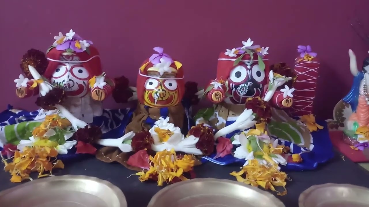 Special Darshan of Shri Jagannath in Gour Govinda Jagannath Mandir 