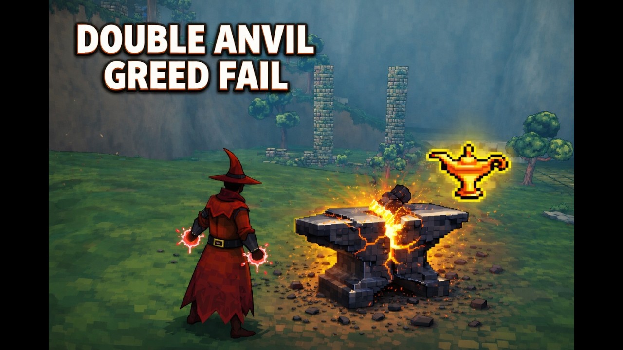 GREED RUINED EVERYTHING… Double Anvil and Overpowered Lamp Disaster