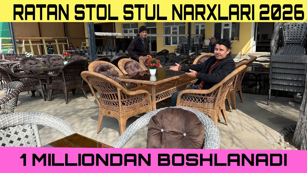 RATAN STOL STUL NARXLARI 2026 ARZON OPTOM JOYIDAN BONUSLAR HAM BOR