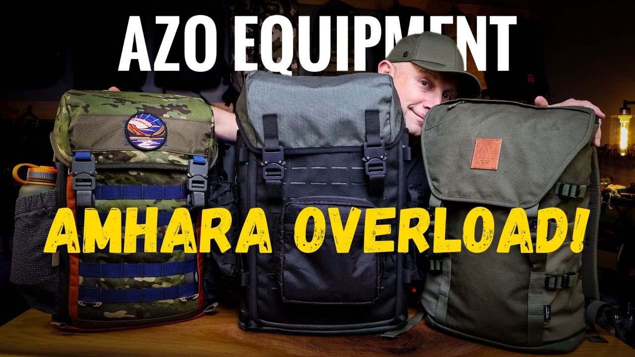 AZO EQUIPMENT Amhara OVERLOAD!! In-stock and samples: 20L, 26L, & 32L Compared
