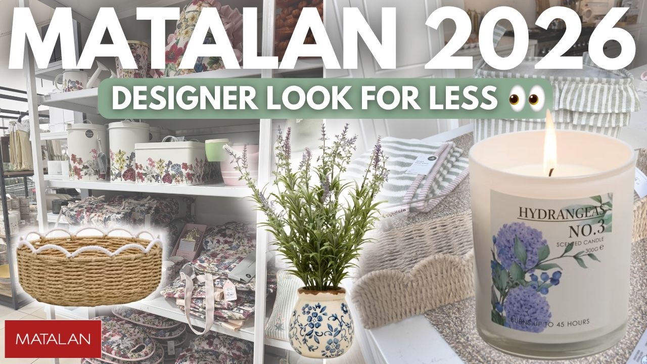 Первый взгляд на весеннюю коллекцию Matalan 2026 | 🌸 Вирусные находки для дома, которые выглядят ...