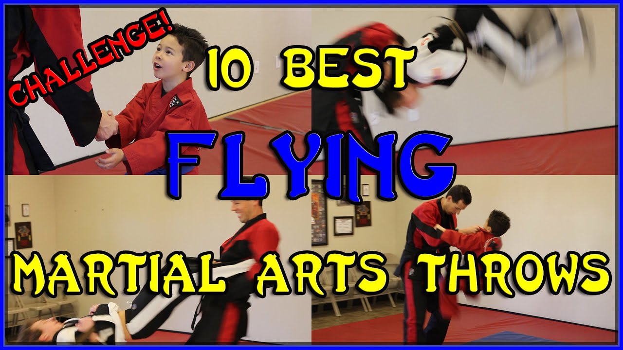 10 BEST FLYING MARTIAL ARTS THROWS - Jujitsu/Jujutsu | Sensei Ryan vs. Son
