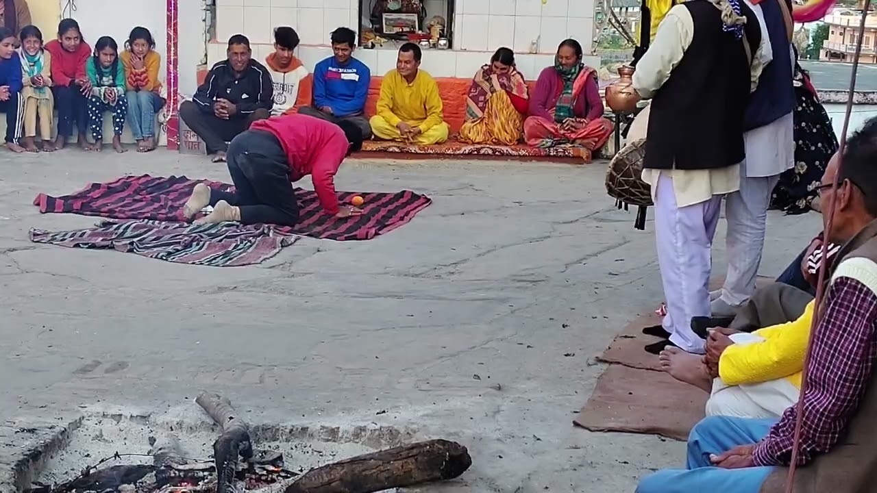 हनुमान जी का वार्ता लगते हुए मौरी मेला तमलाग #हनुमानजी #paurigarhwal #pahadi 