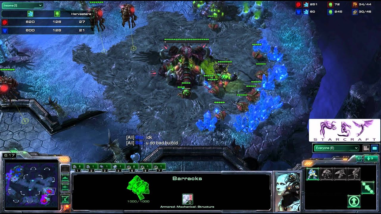 SC2 vilePsY[Z] vs [T]Baz