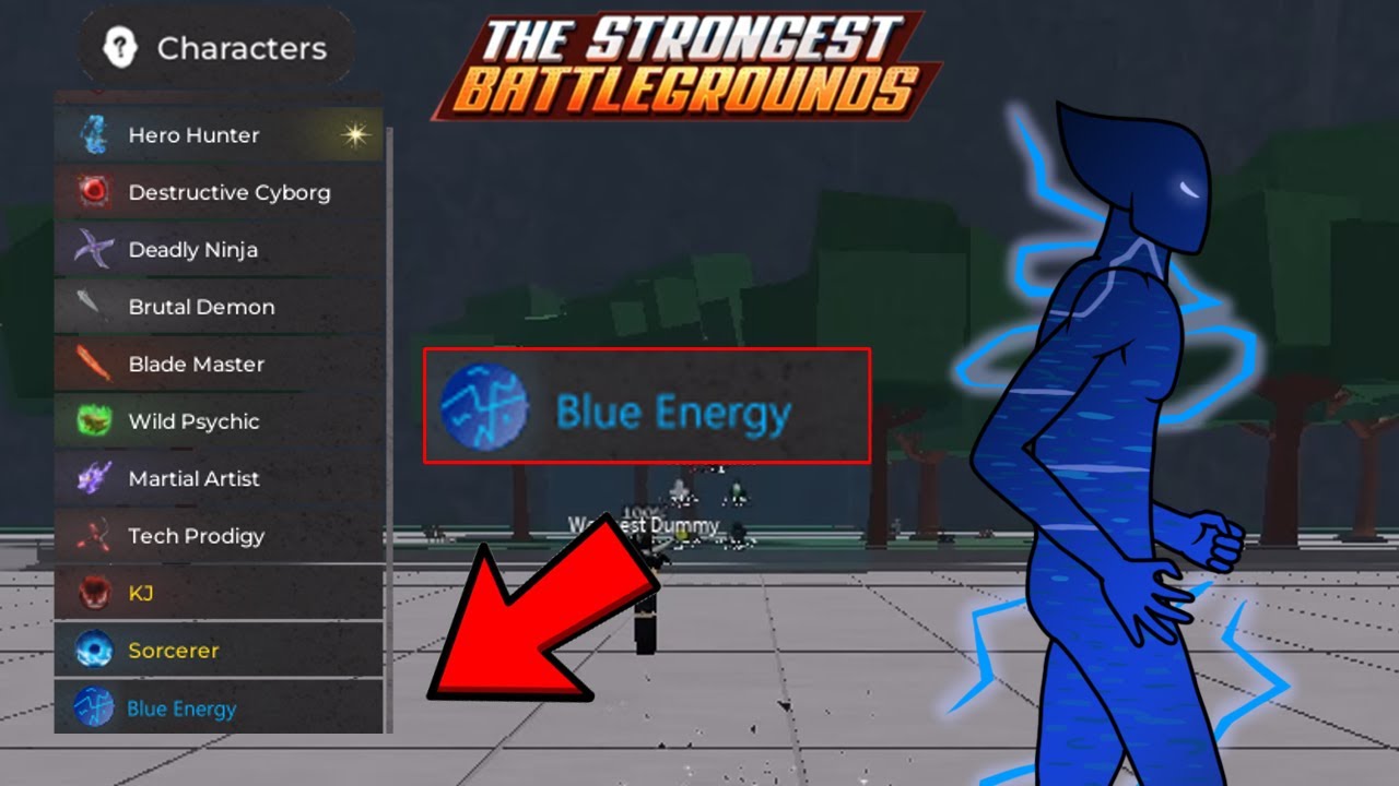 [Roblox] The Strongest Battlegrounds - Blue Energy has been added!
