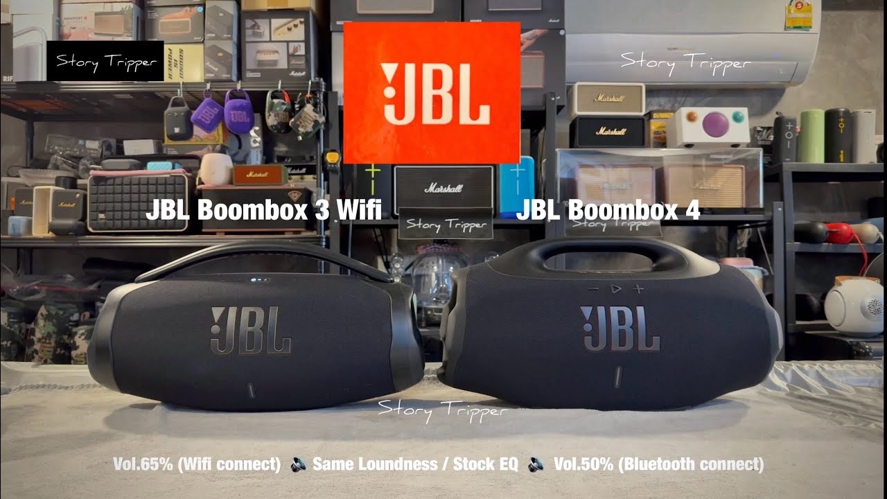JBL Boombox 3 Wifi vs JBL Boombox 4
