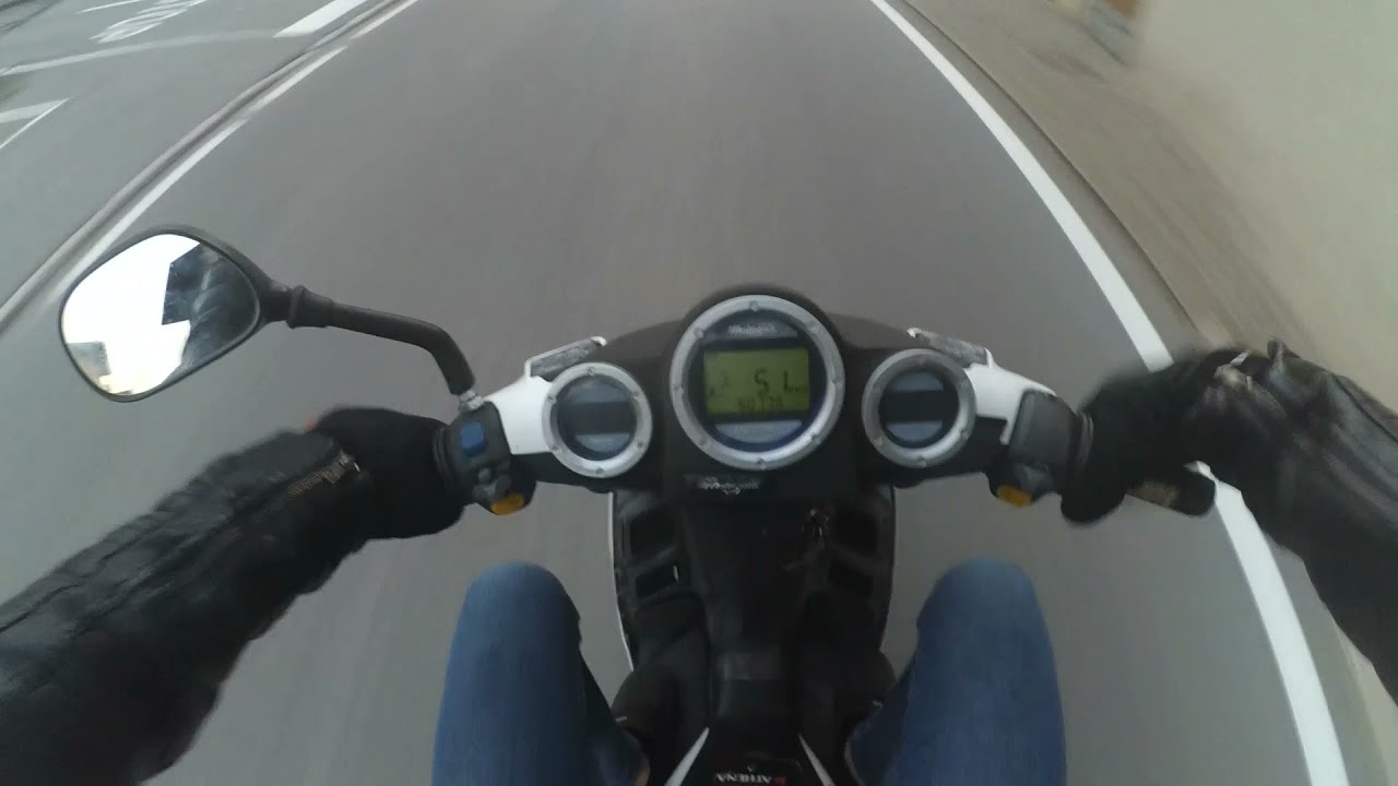 ON BOARD PHANTOM F12 ATHENA RACING + ROOST 120 KMH (GPS)