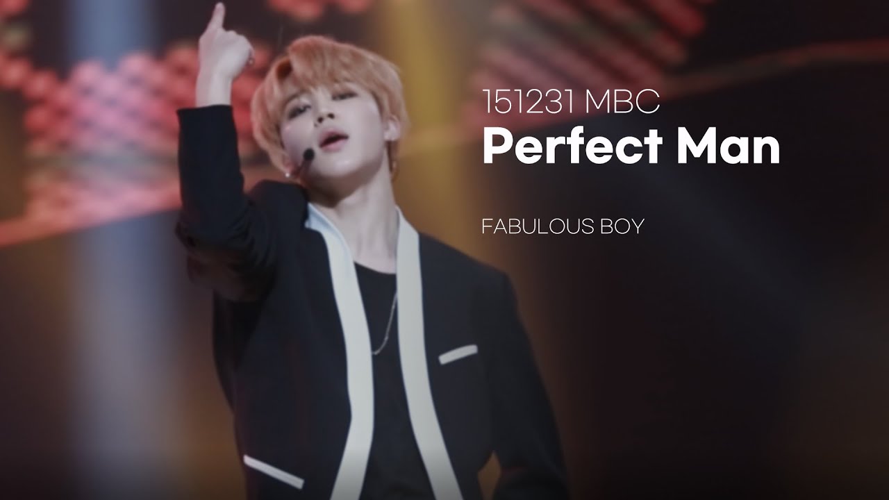 151231 가요대제전 퍼펙트맨 지민 JIMIN BTS