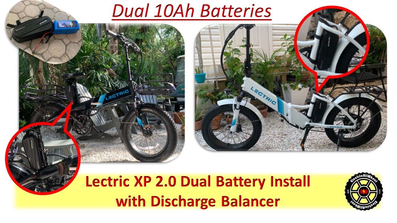 This Video Old, See Description _ Dual Battery Install w/ Discharge Balancer on Lectric XP 2 E-Bike