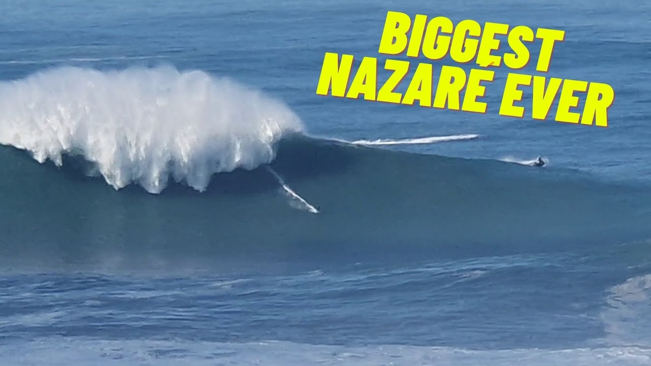 NAZARÉ BIGGEST WAVE EVER - EPIC SWELL IN NAZARÉ 29-10-2020 (RAW)