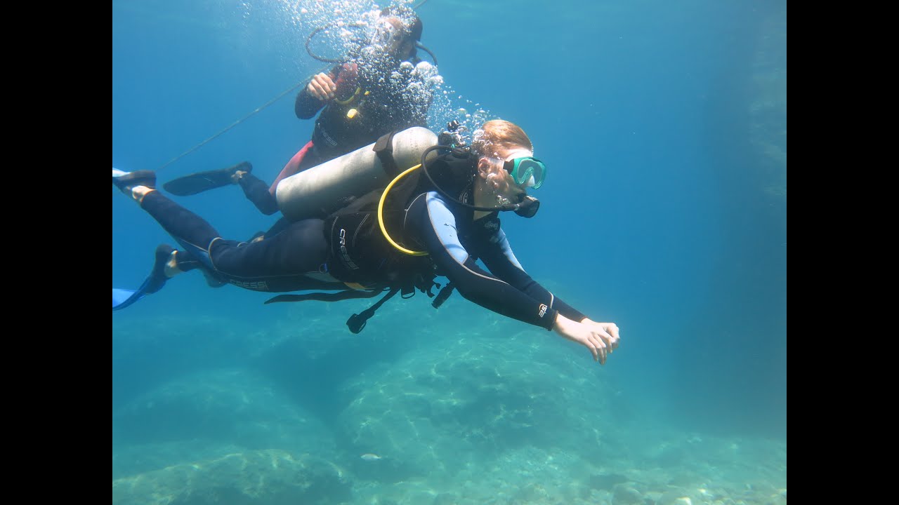 Diving in the Mediterranean Sea