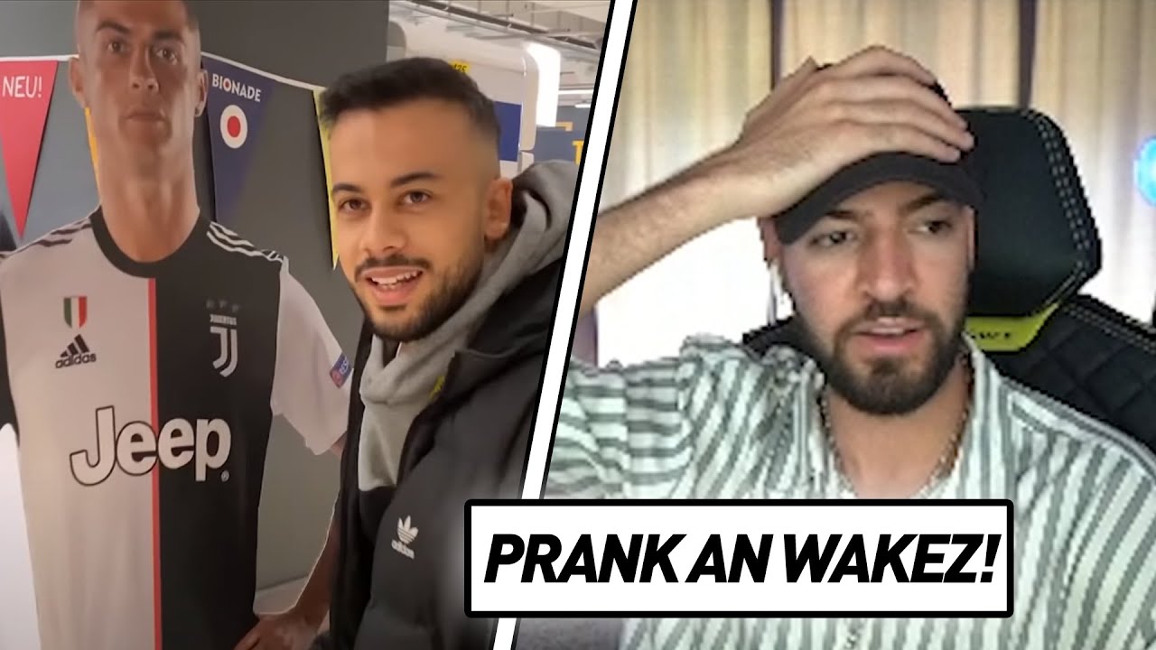 REAKTION auf KRASSEN PRANK von CUBANITO an WAKEZ!