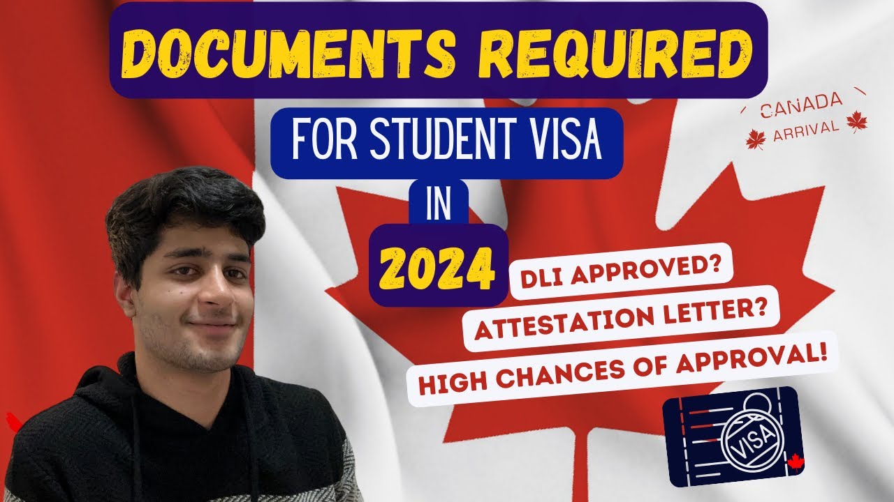 DOCUMENTS REQUIRED TO APPLY FOR CANADIAN STUDY VISA | Canada Visa 2024 |