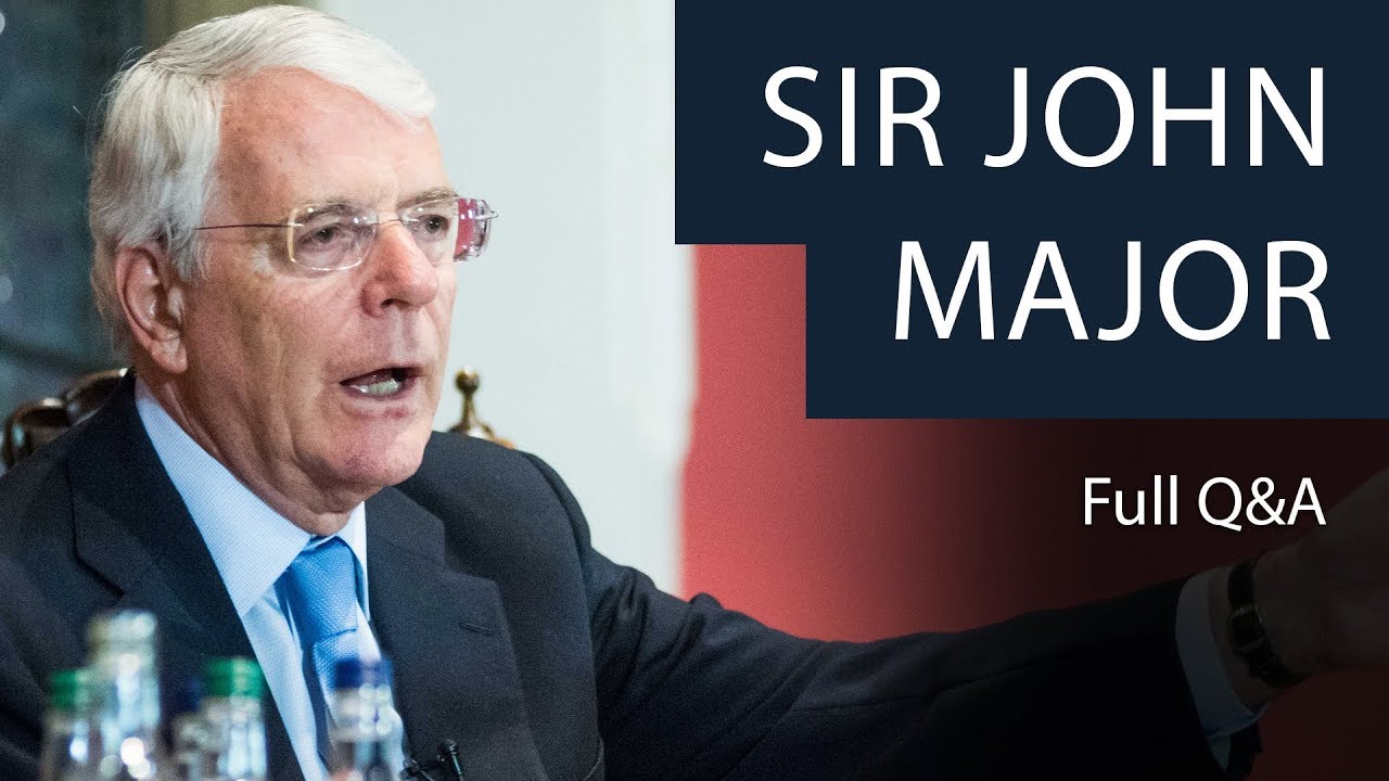 Sir John Major | Full Q&A | Oxford Union