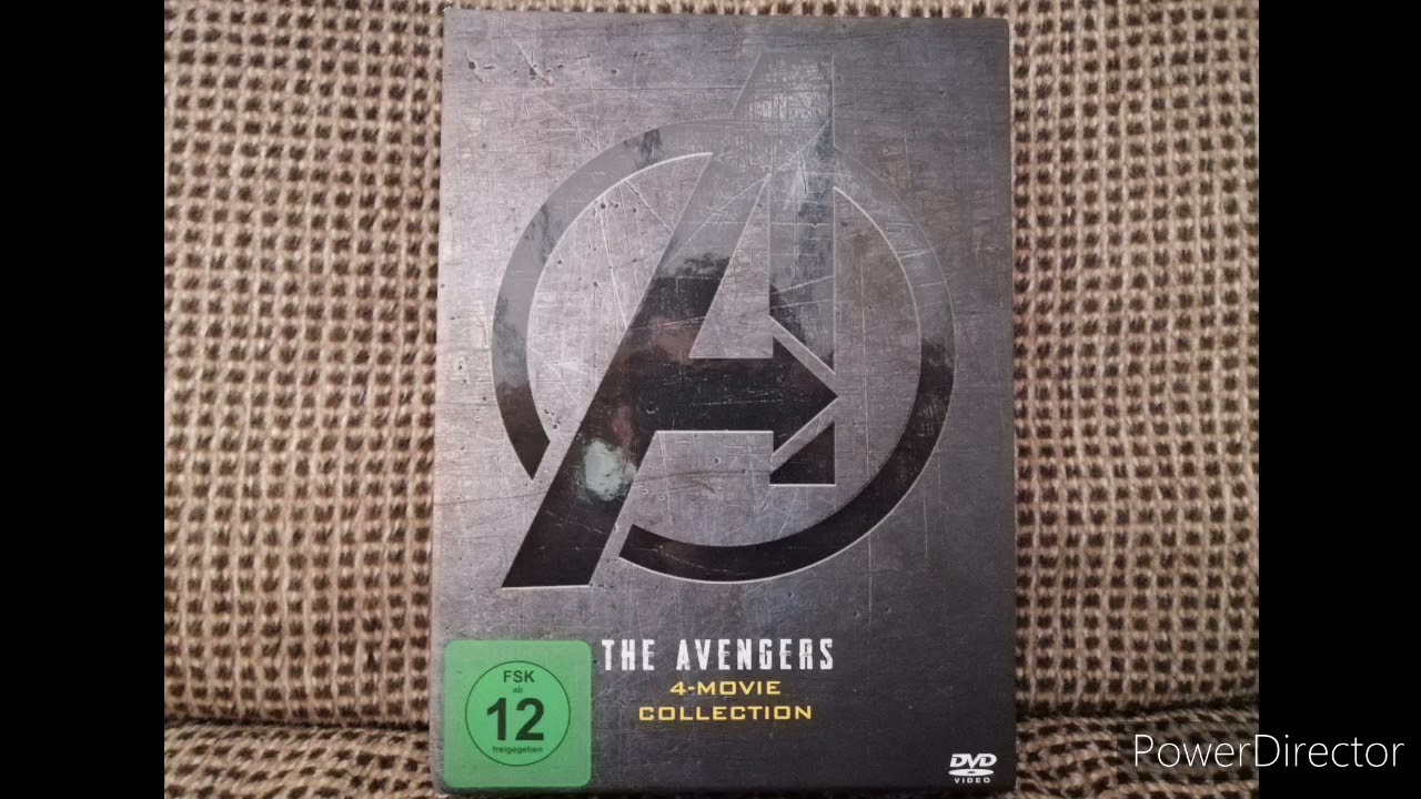 Avengers 1-4 DVD