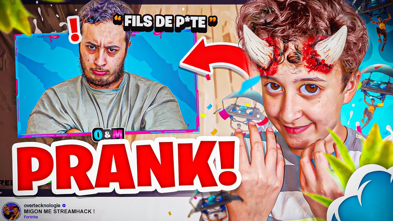 Je le STREAMHACK en PLEIN LIVE avec des ABONNÉS ! IL NOUS INSULTE et PETE UN CABLE ! (PRANK LIVE)
