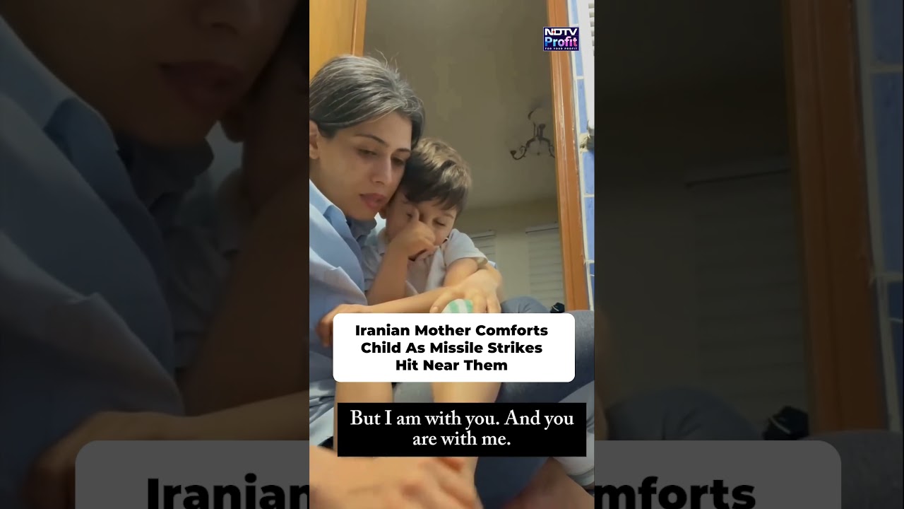 Video Of Iranian Mother Comforting Her Child During Missile Strikes Goes Viral