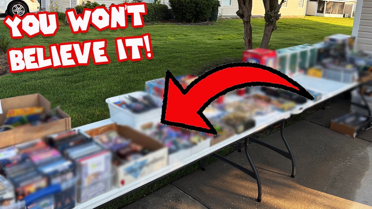 UNEXPECTED FINDS AT THE YARD SALE