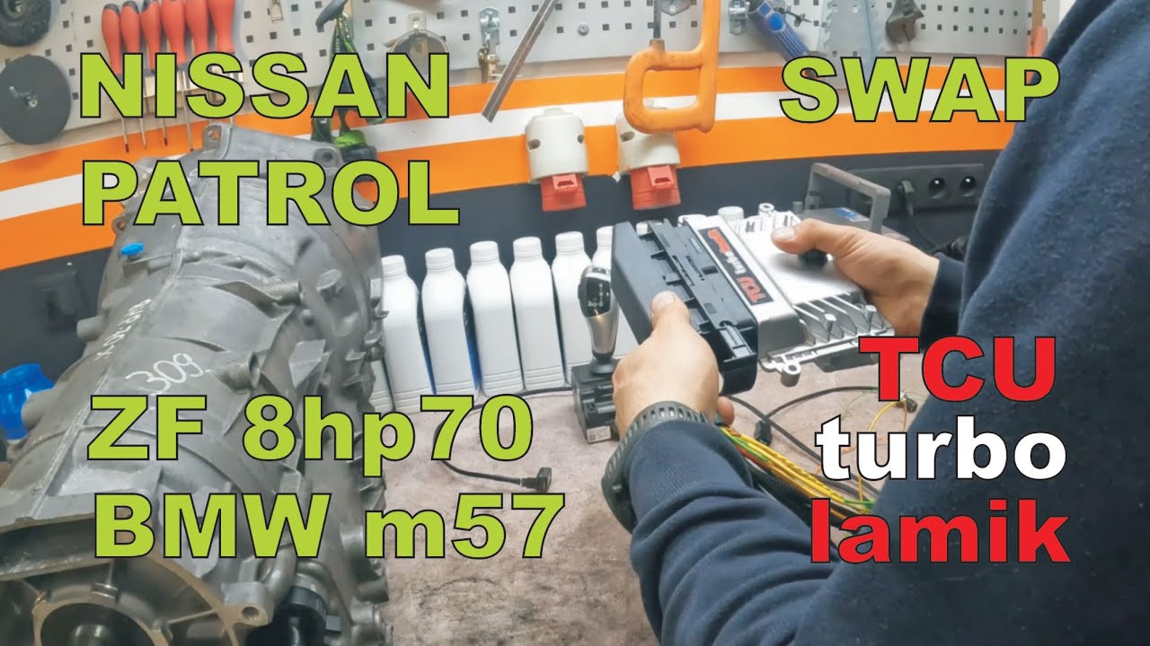 Nissan Patrol Y61 8hp70 mod TCU Turbo Lamik  || Modyfikacja Skrzyni bieg&oacute;w cz1 Ep10