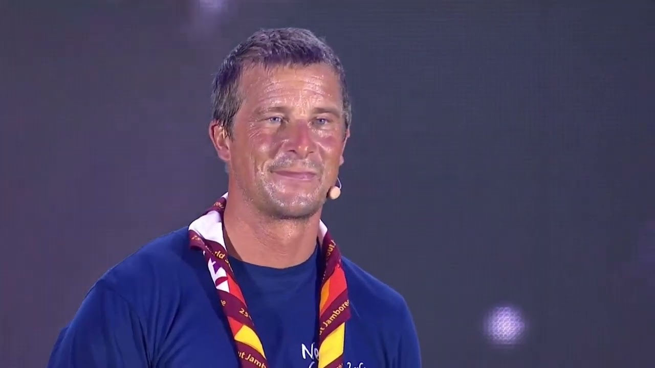 Opening Ceremony  25th World Scout Jamboree - Bear Grylls speech