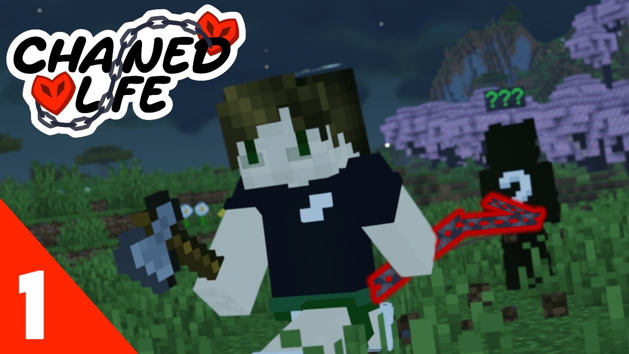 Я выжил, будучи прикованным к СЛУЧАЙНОМУ игроку Minecraft