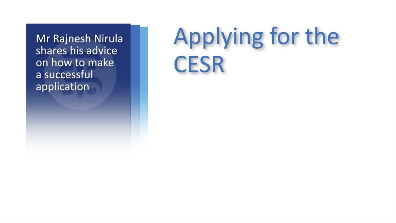 Advice for doctors applying to CESR