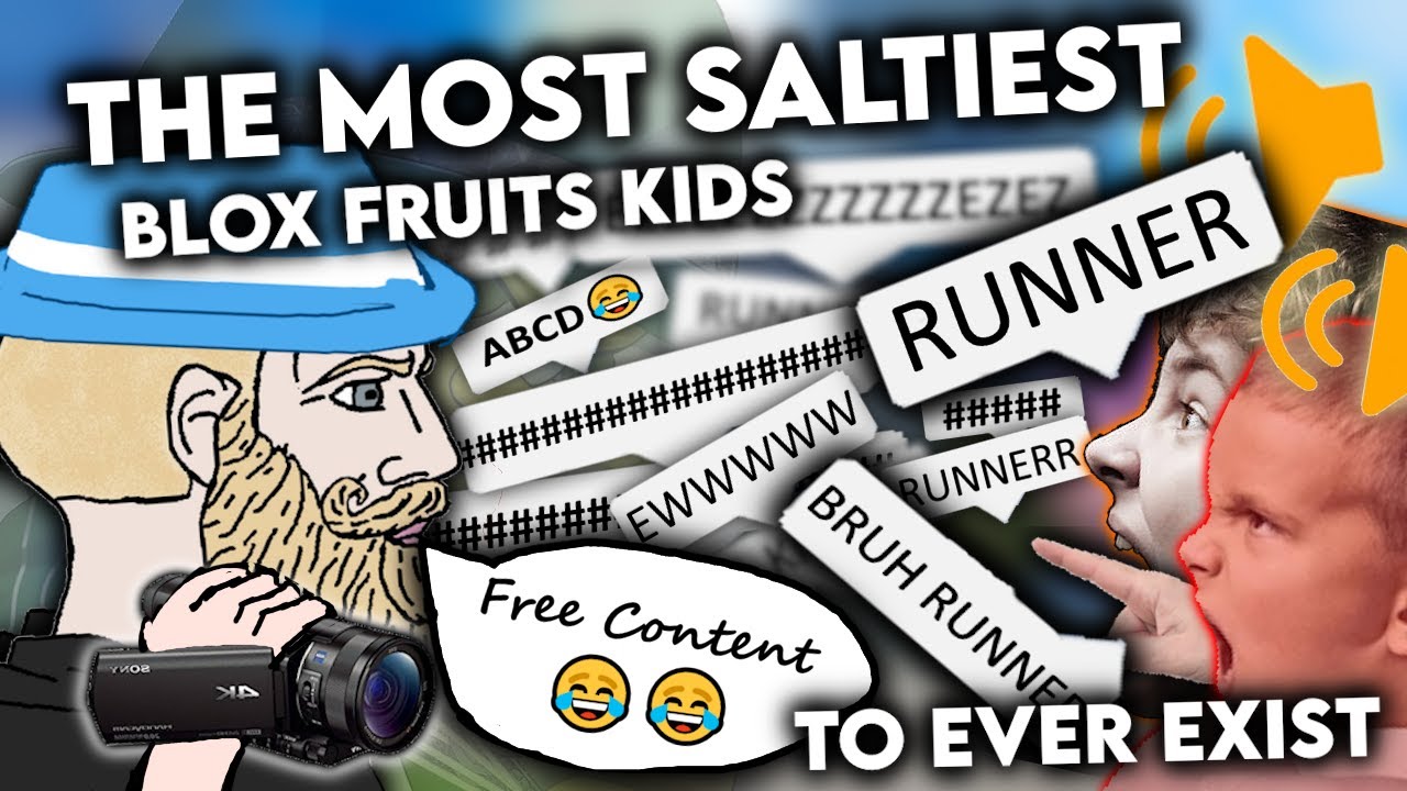 THE SALTIEST BLOX FRUIT KIDS TO EVER EXIST| Roblox Blox Fruits