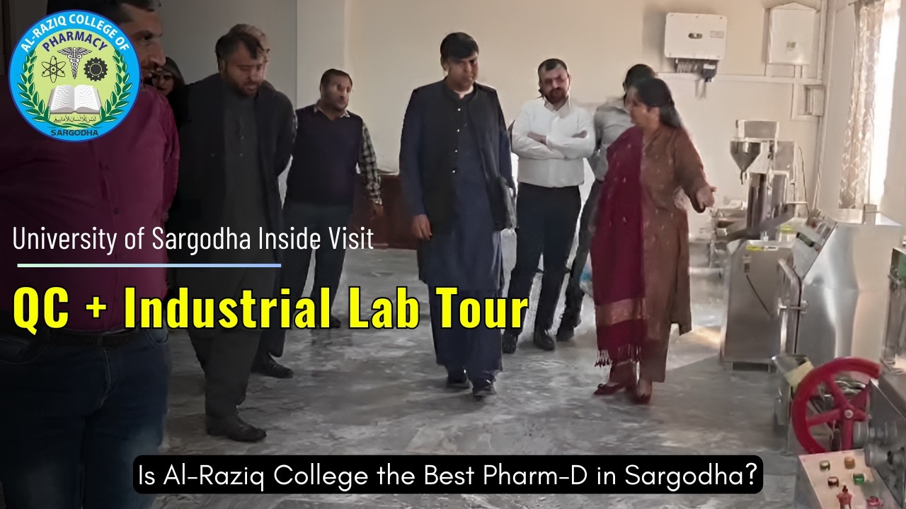 University of Sargodha Team Visits ARCP for a quality inspection of its academic & lab facilities.