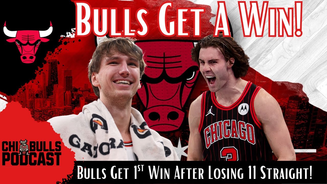 Chicago Bulls Get 1st Win After Losing 11 Straight!