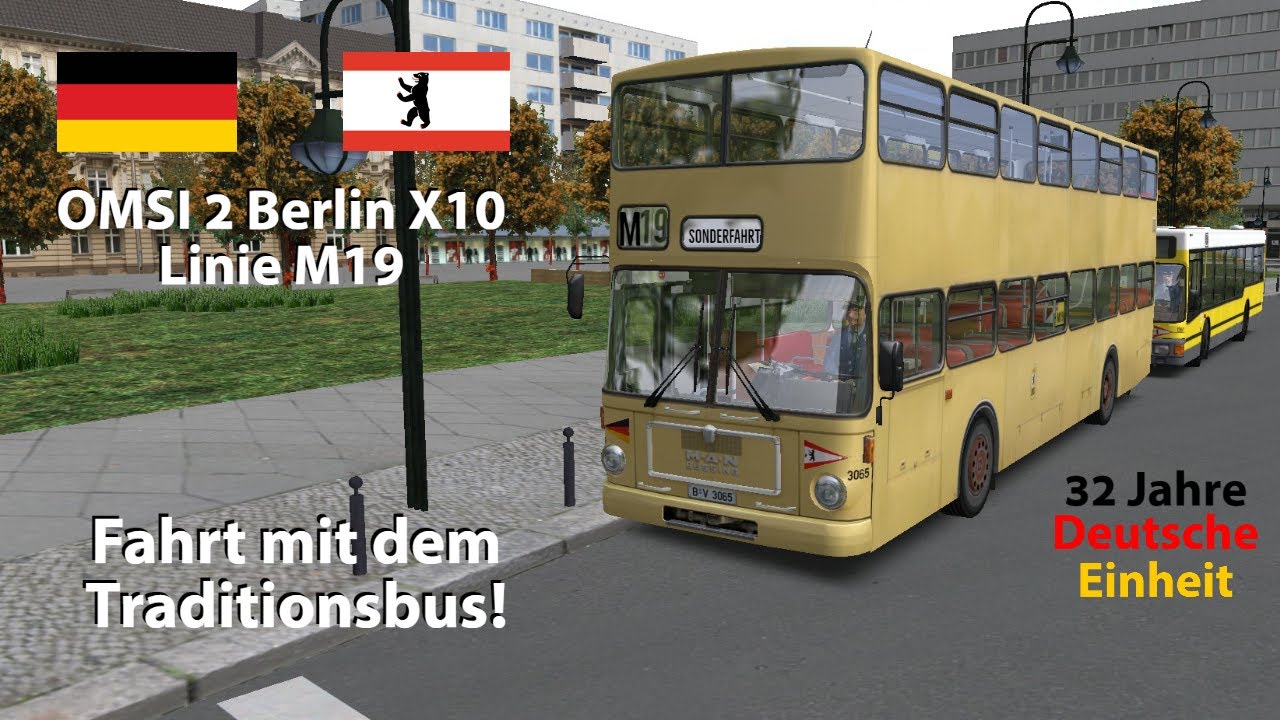 OMSI 2: Berlin X10 | Linie M19 U Wittenbergplatz - Herbertstr. | Traditionsfahrt | #043 | PxlKiing