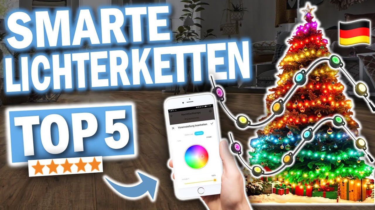 Top-5 SMARTE LICHTERKETTEN 2026 | Die besten smarten Lichterketten Vergleich