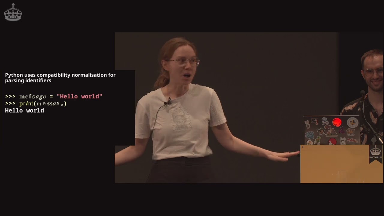 PYCON UK 2025: Why  len 4  and other weird things you should know about strings in Python,