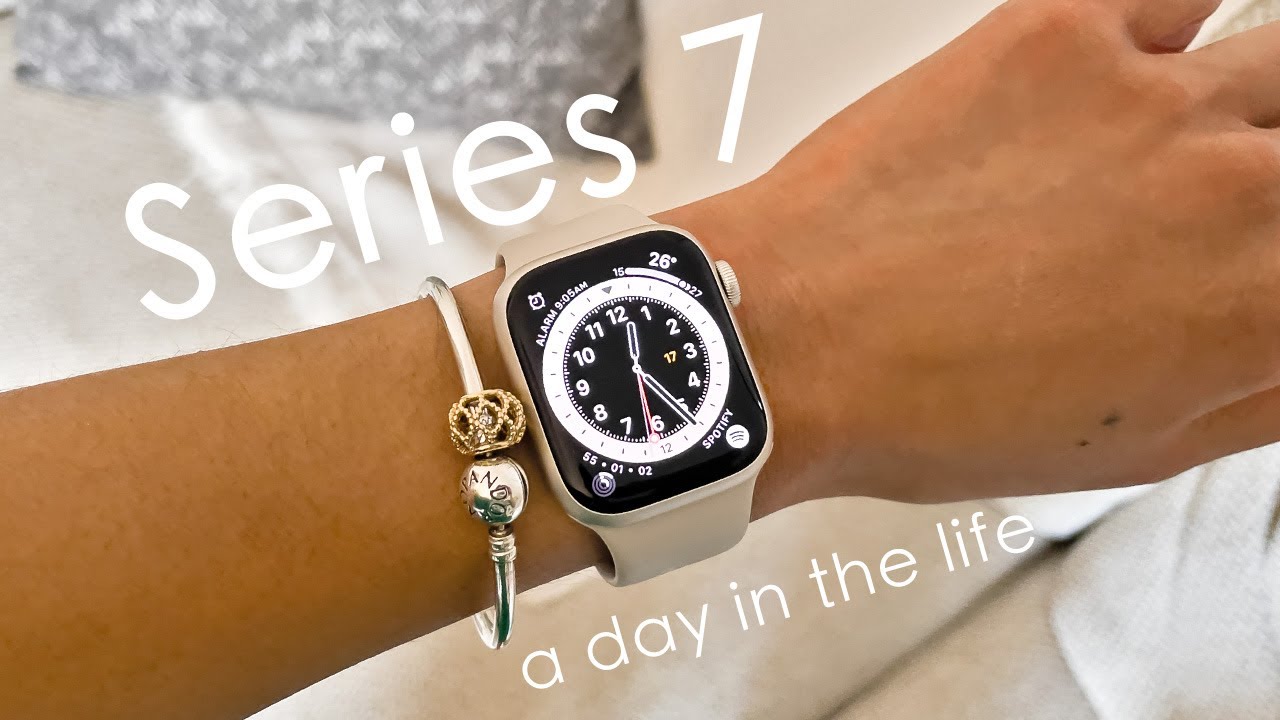 Apple Watch Series 7 | A Productive Day in the Life + battery check ins