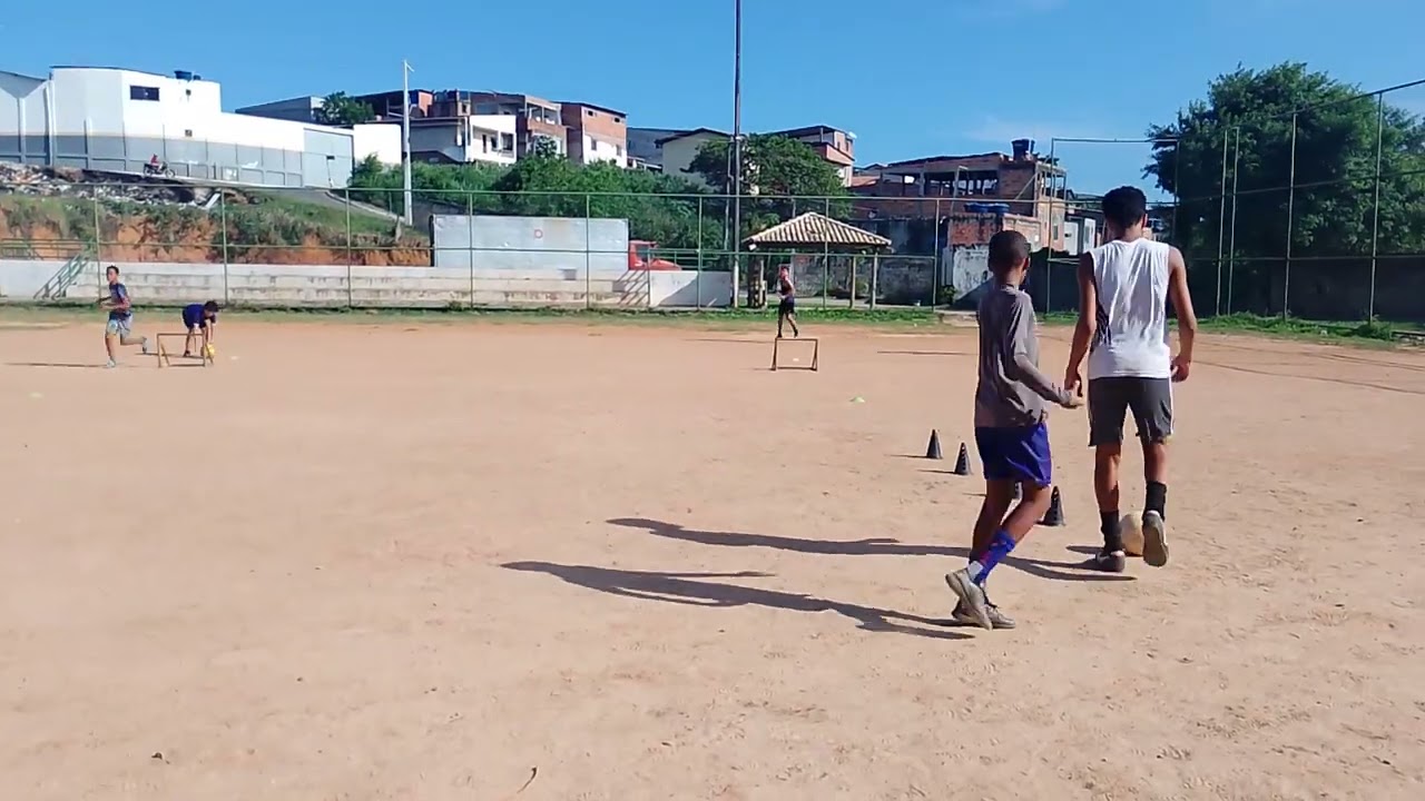Nosso treino de hoje de finalização e cabeceio