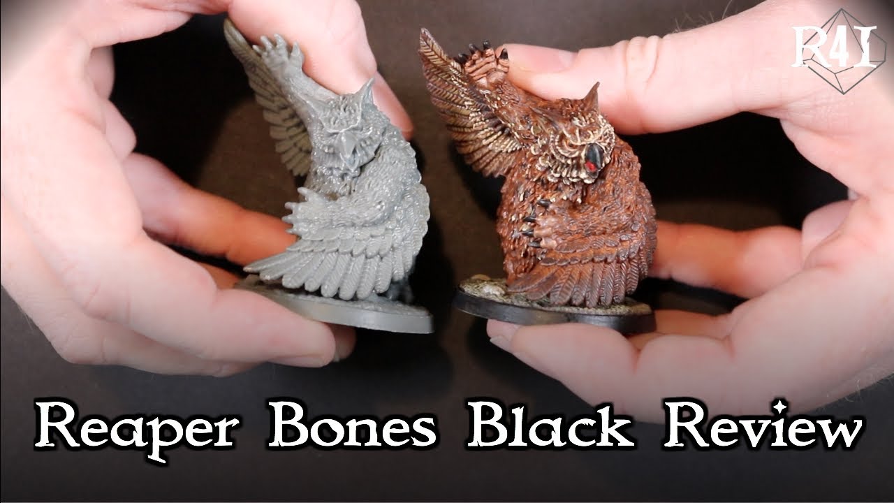 Reaper Bones Black Owlbear Review